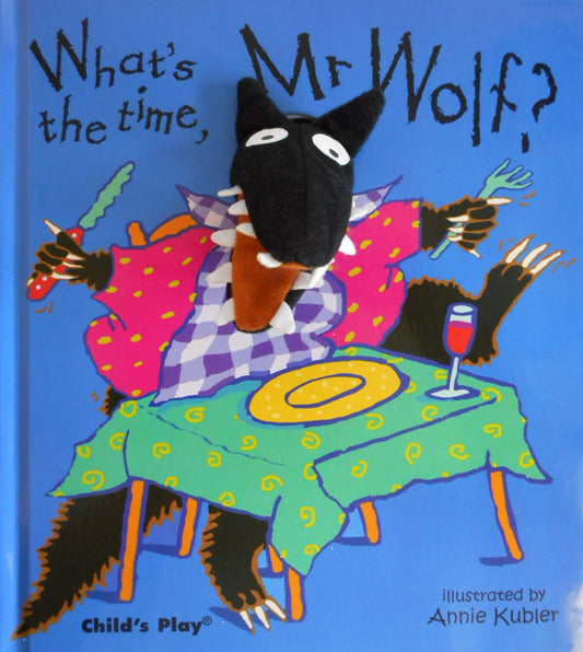 What's the Time, Mr. Wolf? (Finger Puppet Books) - 8466