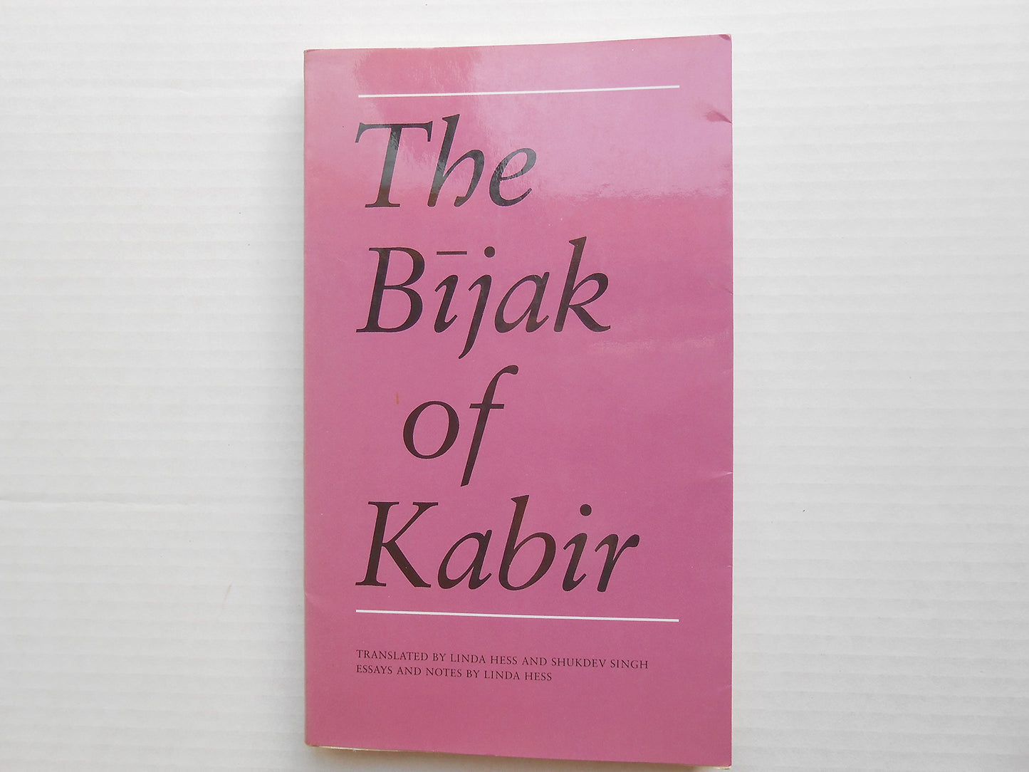 The Bijak of Kabir (English and Hindi Edition)