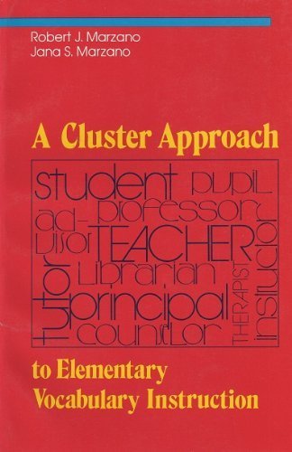 A Cluster Approach to Elementary Vocabulary Instruction (Reading AIDS Series)