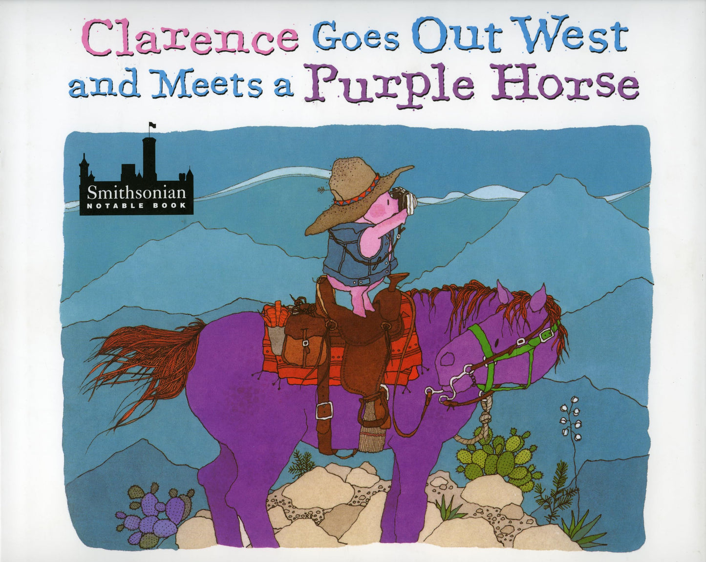 Clarence Goes Out West & Meets a Purple Horse - 4019