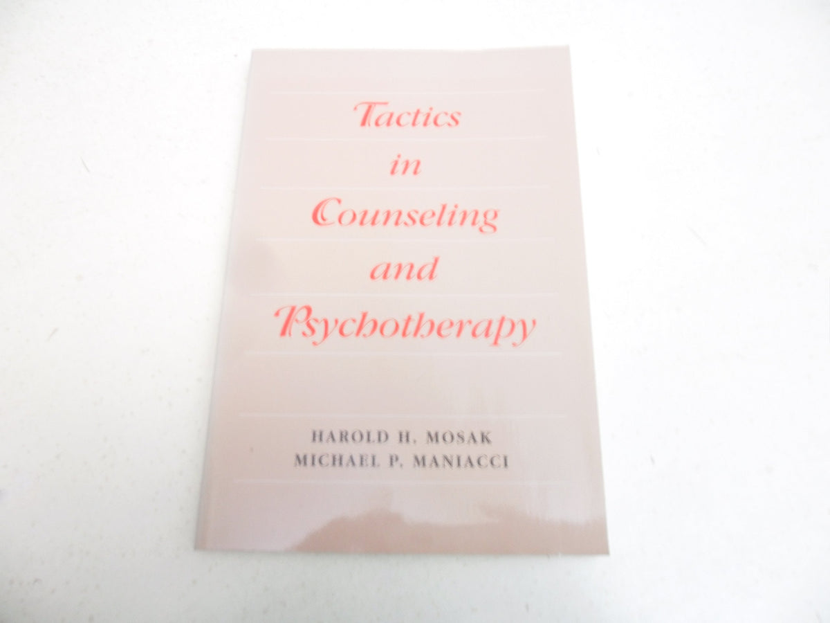 Tactics in Counseling & Psychotherapy