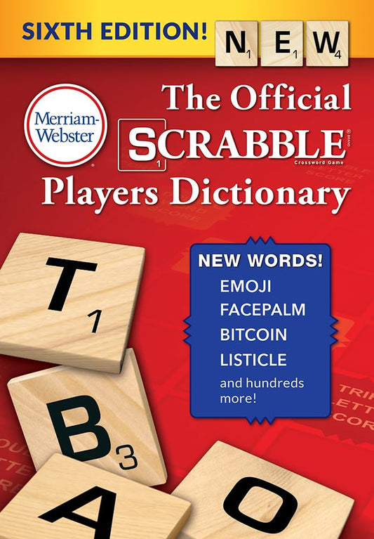 The Official SCRABBLE Players Dictionary, Sixth Ed. (Jacketed Hardcover) - 7447