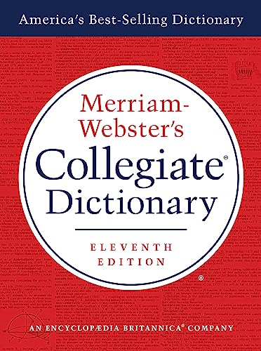 Merriam-Webster's Collegiate Dictionary, 11th Edition, Jacketed Hardcover, Indexed - 5814