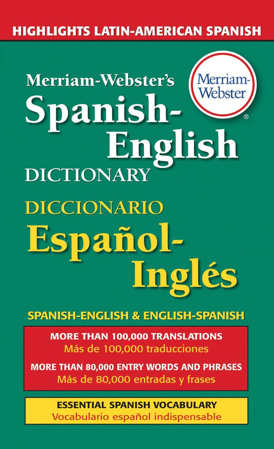 MERRIAM-WEBSTER'S SPANISH-ENGLIS - 2992