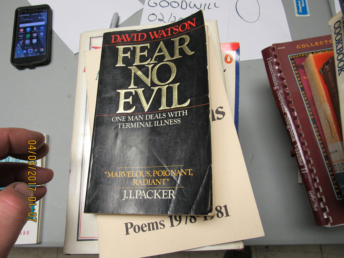 Fear No Evil: One Man Deals With Terminal Illness