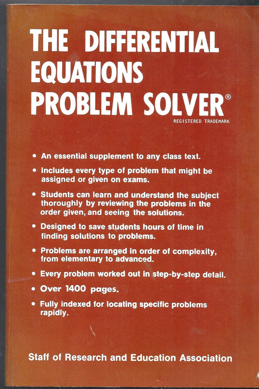The Differential Equations Problem Solver