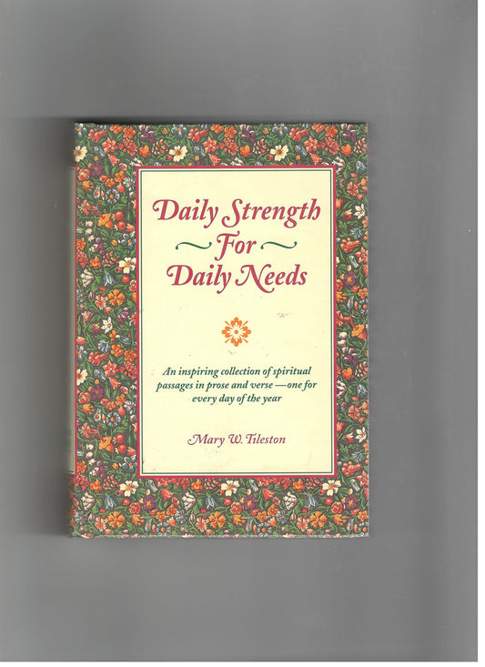 Daily Strength for Daily Needs - 5561
