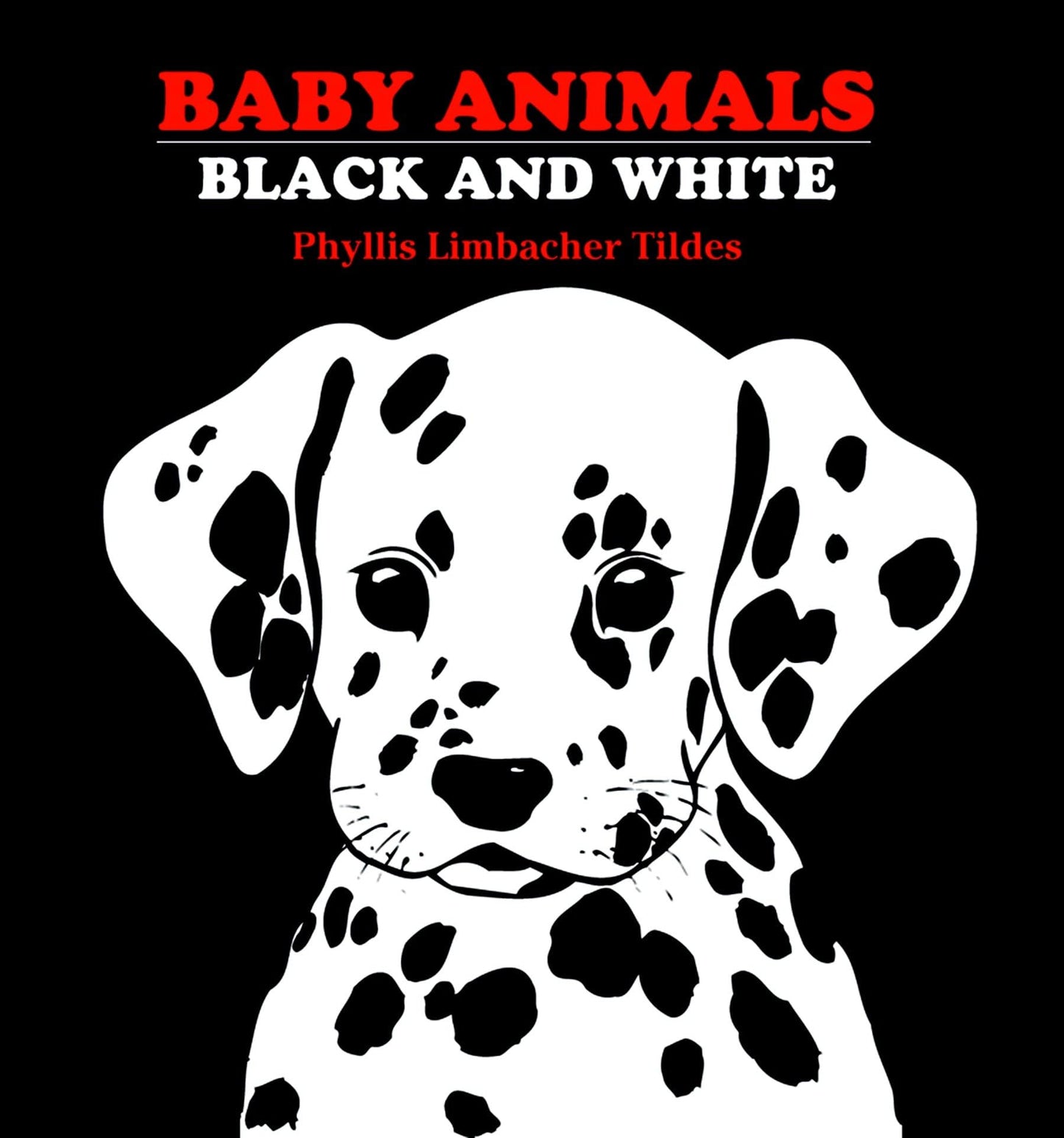 Baby Animals Black and White - 4196