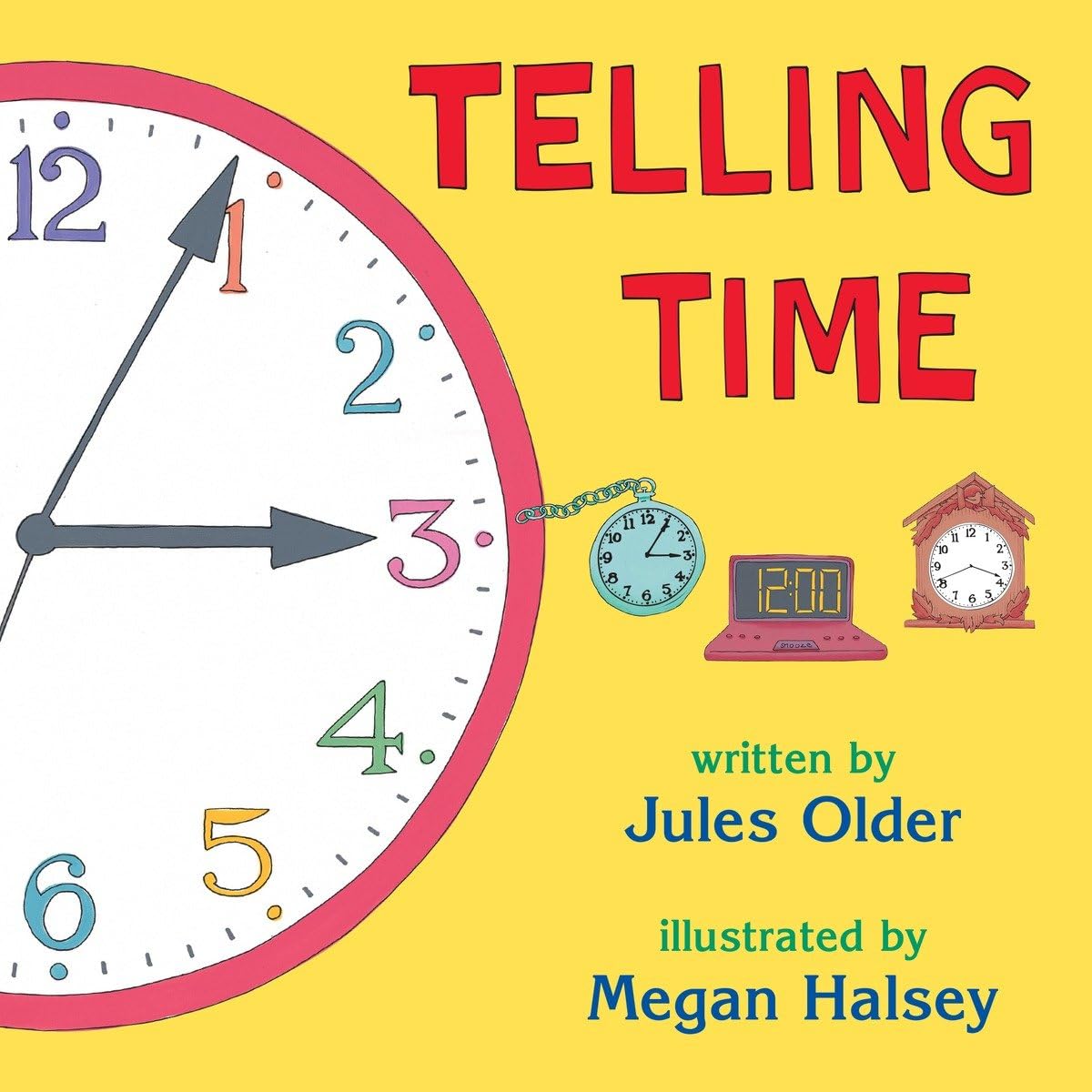 Telling Time: How to Tell Time on Digital and Analog Clocks - 6781