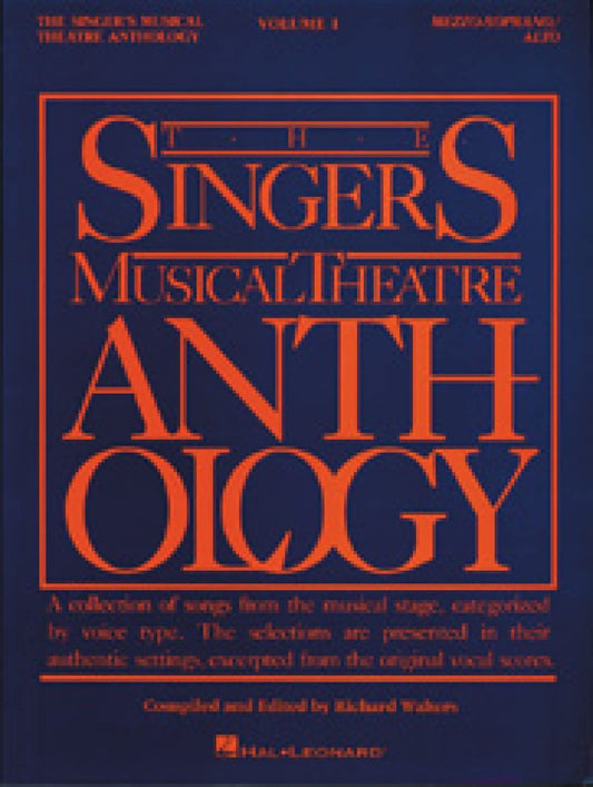 The Singer's Musical Theatre Anthology - Volume 1: Mezzo-Soprano Belter Songbook (Revised Edition) | Broadway Vocal Sheet Music Collection with Piano Accompaniment Lyrics and Audition Repertoire Songs