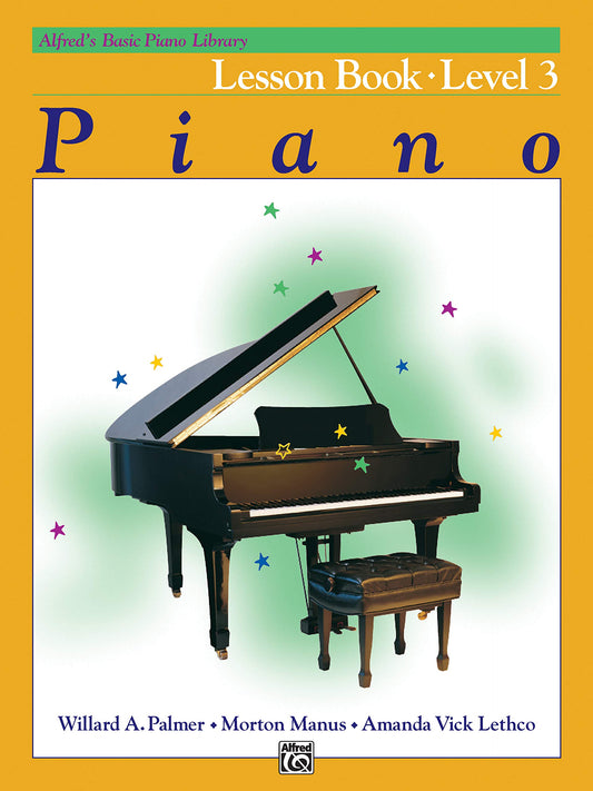 Alfred's Basic Piano Course: Lesson Book - Level 3 - 5012