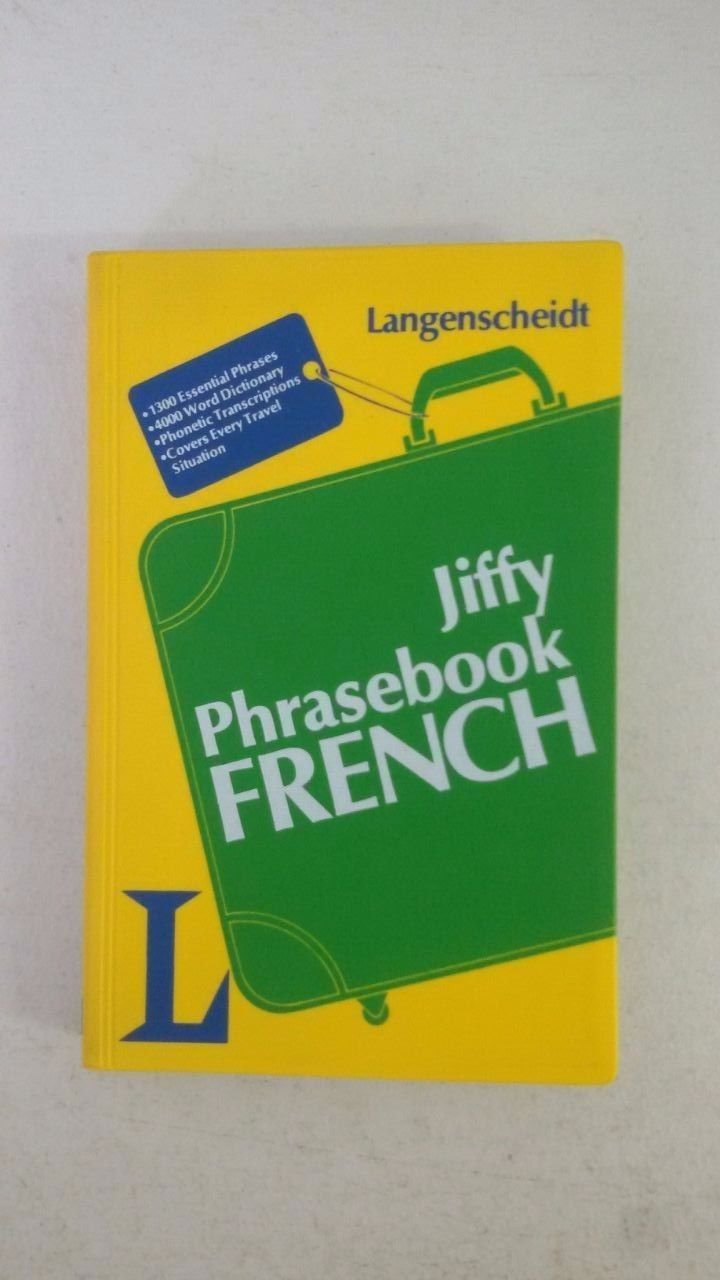 Jiffy Phrasebook French [Book Only]