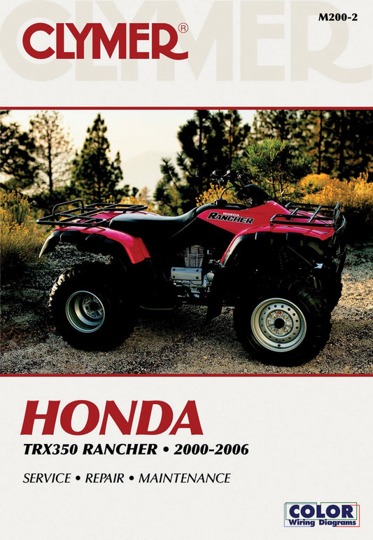 Honda TRX350 Rancher 00-06 (CLYMER MOTORCYCLE REPAIR) - 9937