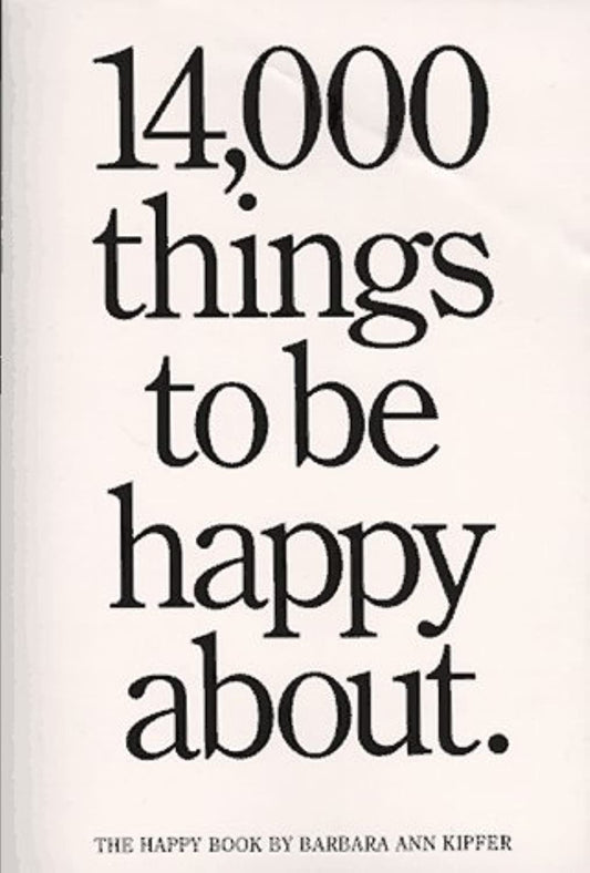 14,000 Things to Be Happy About - 811