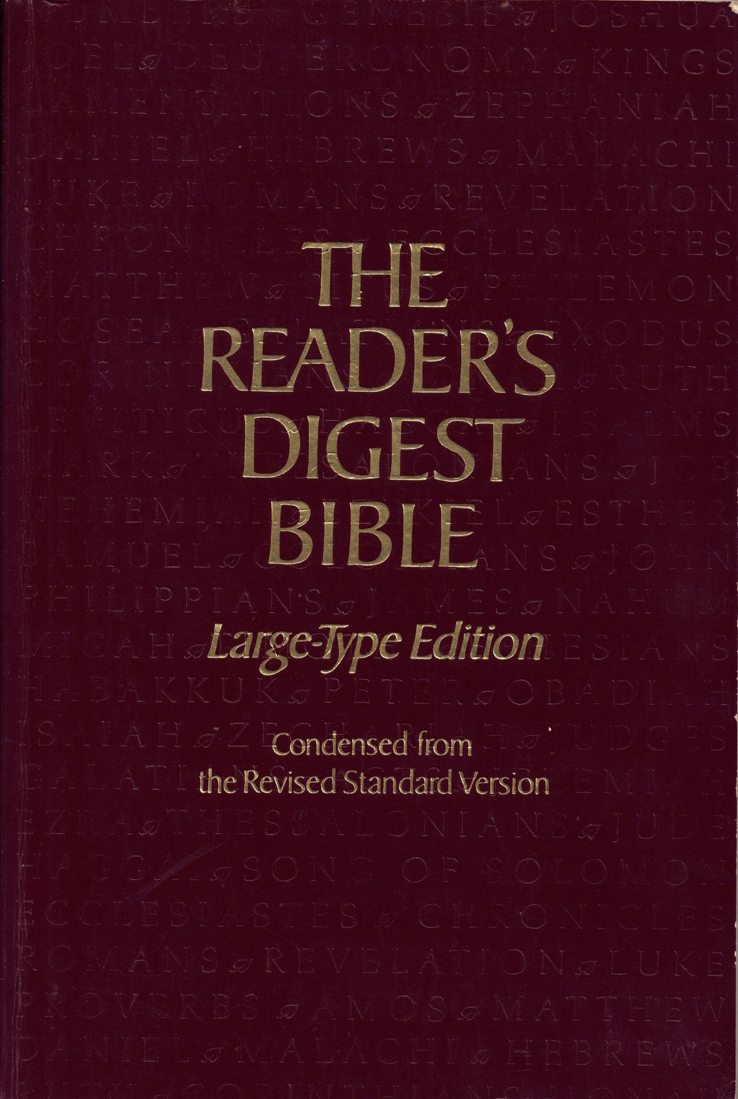 Readers Digest Bible (Psalms to Malachi, Volume II)