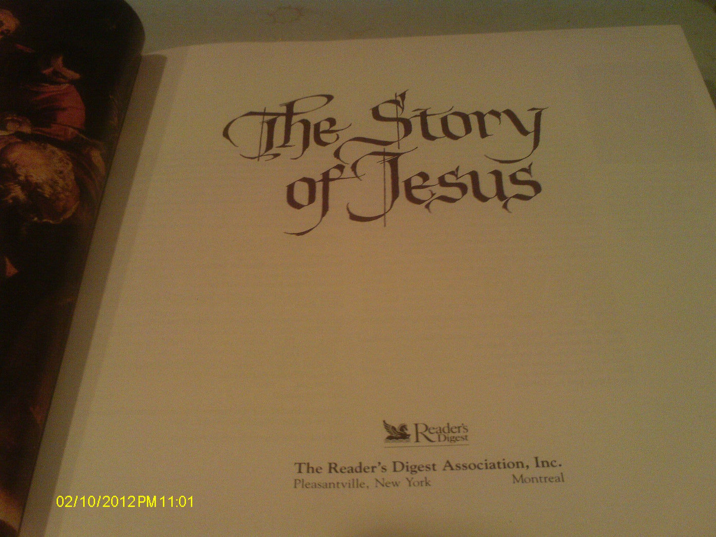 The Story of Jesus (Reader's Digest General Books)
