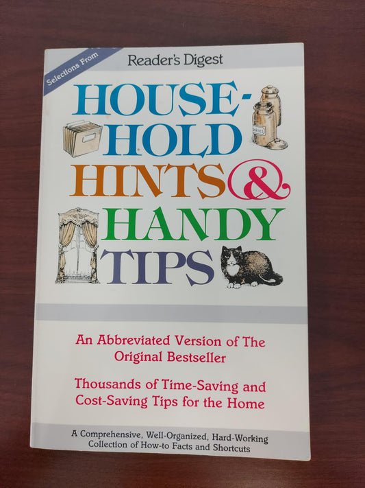 Selections From Household Hints & Handy Tips - 6858