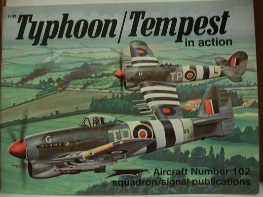 Typhoon/Tempest in action - Aircraft No. 102