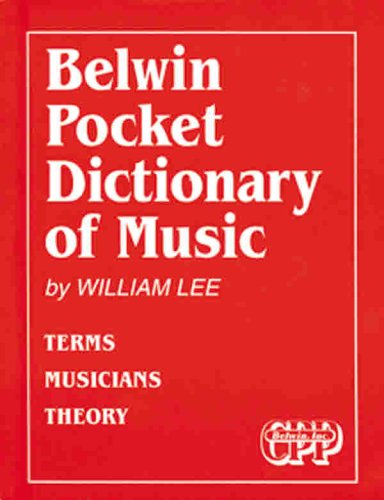The Belwin Dictionary of Music - 4991