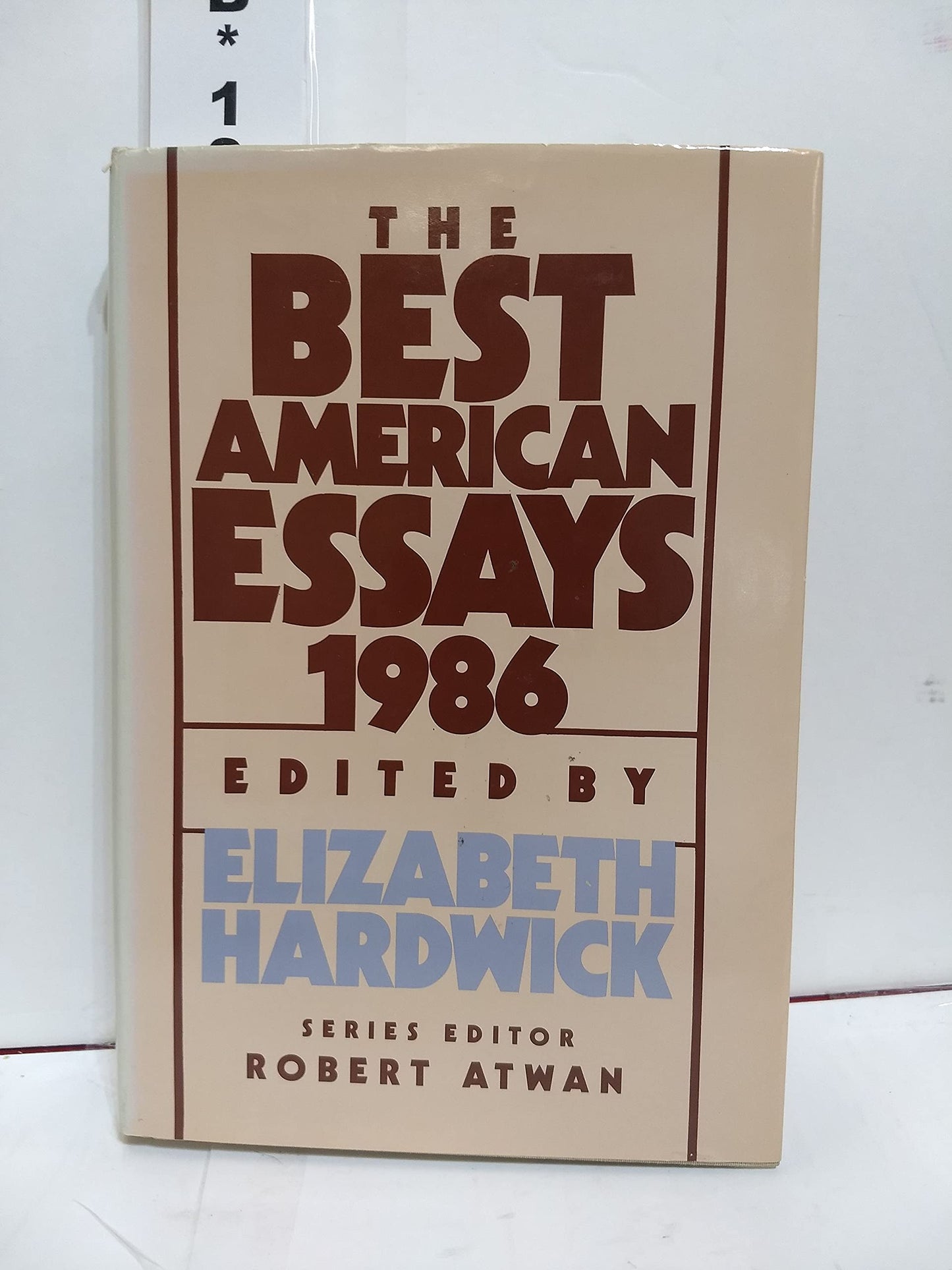 The Best American Essays 1986