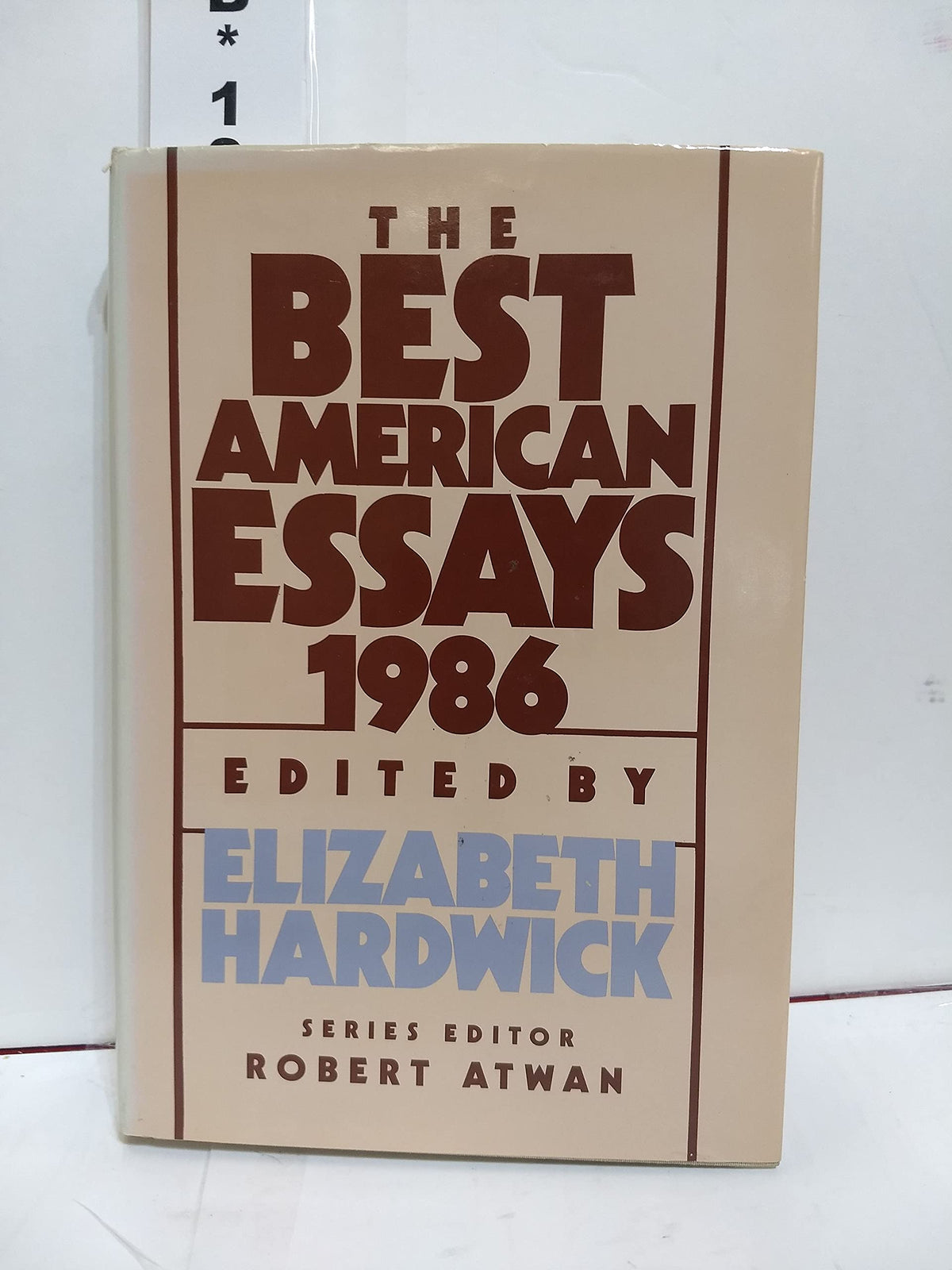 The Best American Essays 1986