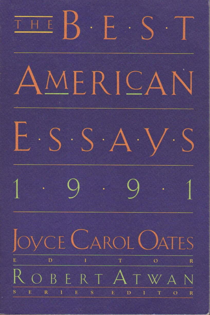 The Best American Essays 1991 - 8642