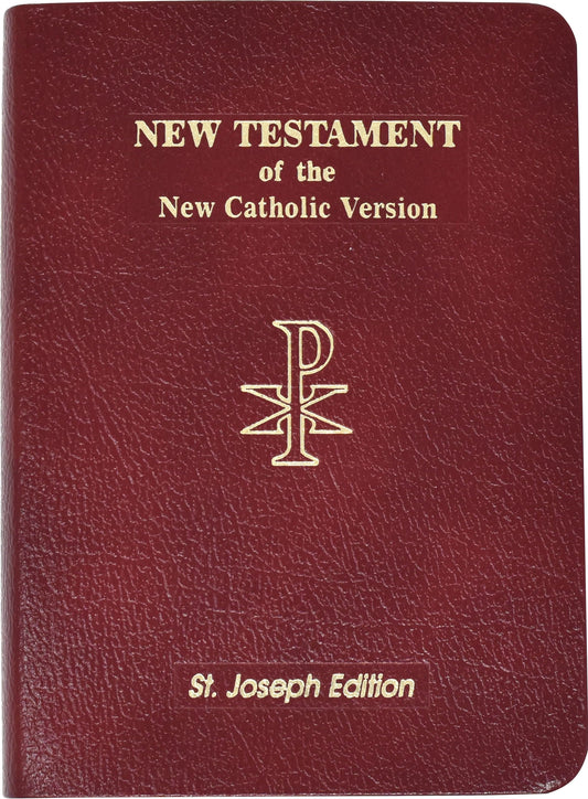 New Catholic New Testament Bible [Bonded Leather] Catholic Book Publishing Corp (St. Joseph)