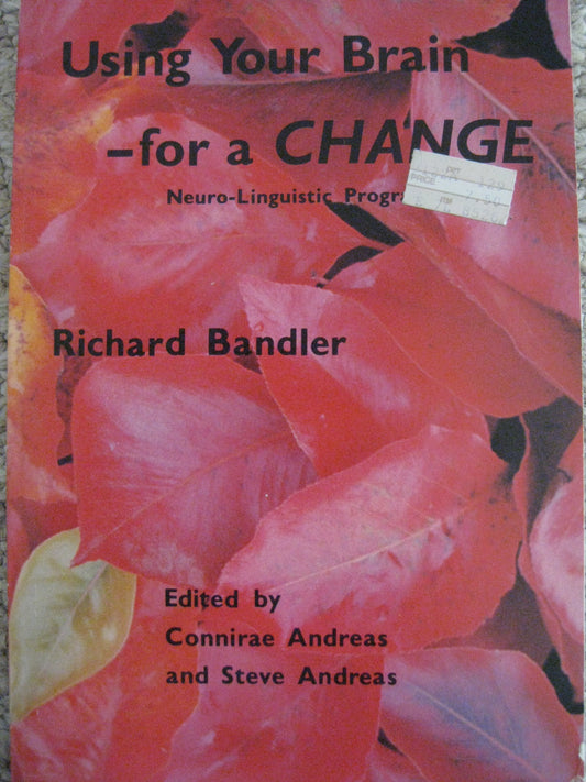 Using Your Brain--For a Change: Neuro-Linguistic Programming - 9220