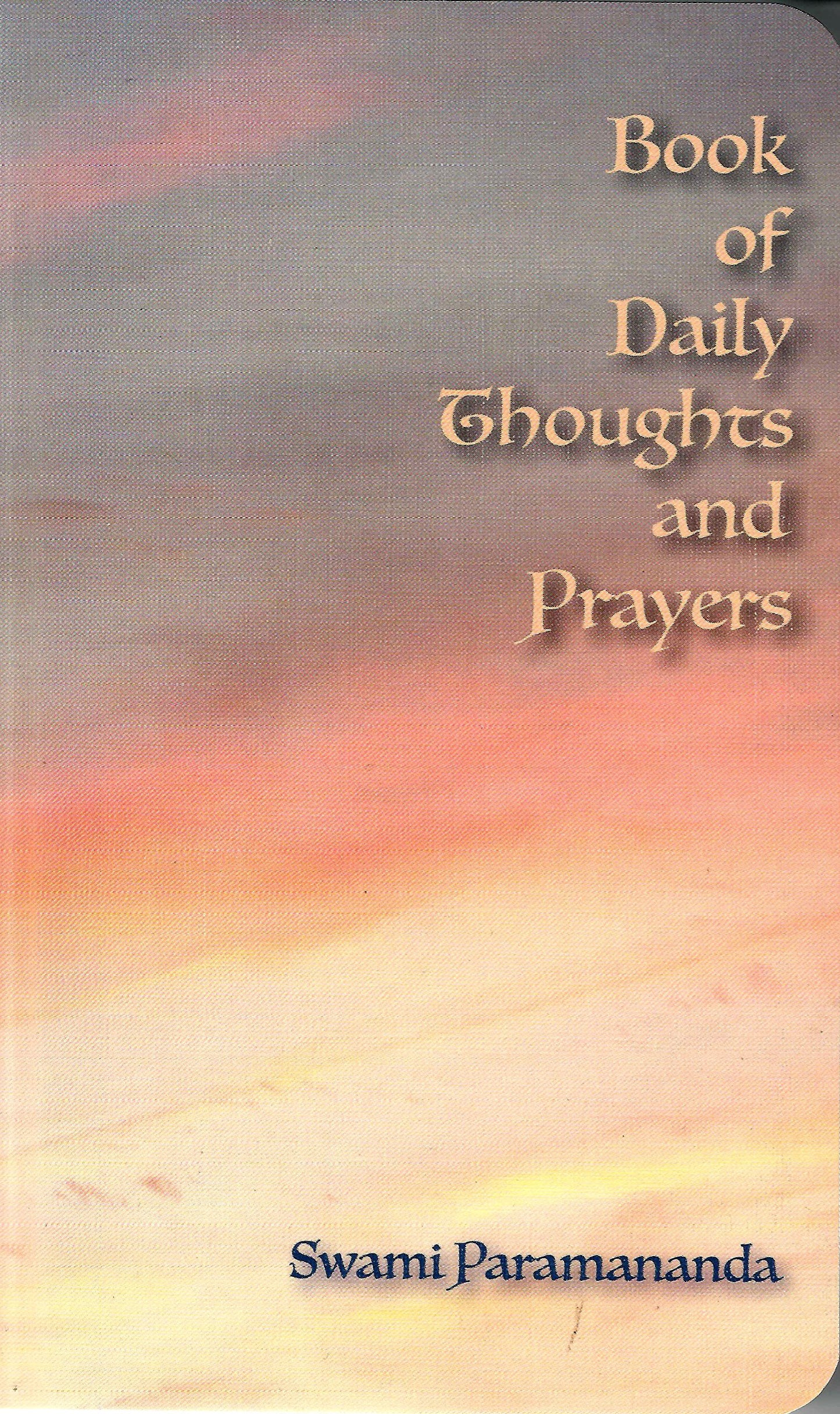 Book of Daily Thoughts and Prayers - Sixth edition