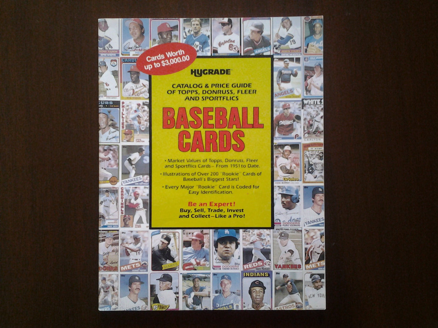 Catalog & price guide of Topps, Donruss, Fleer, and Sportflics baseball cards