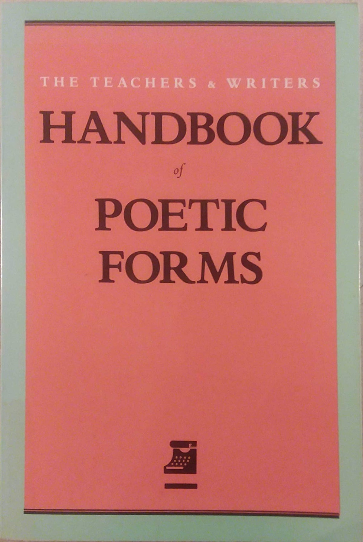 Handbook of Poetic Forms