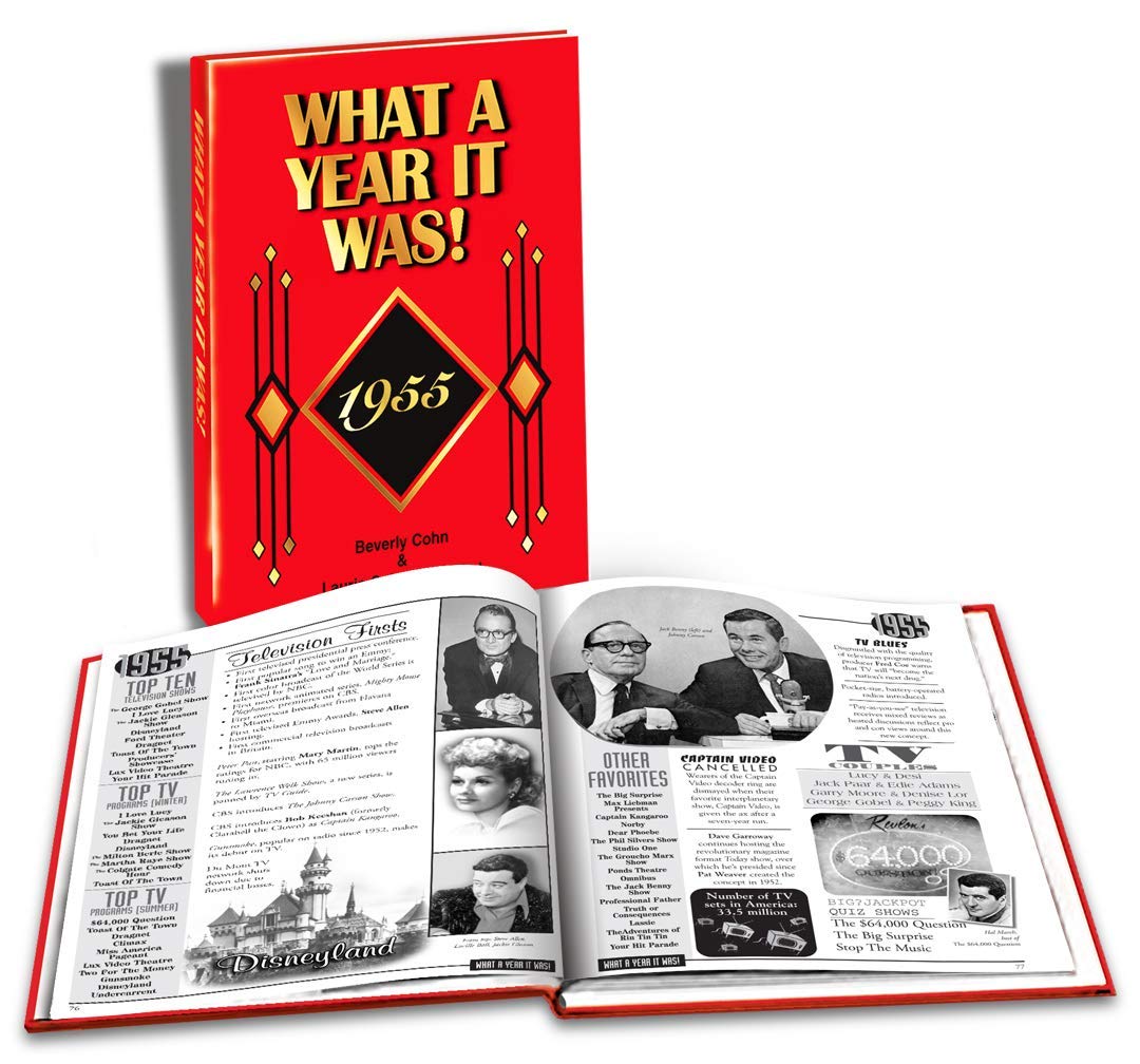 1955 What A Year It Was Book, 1st edition: Great Birthday or Anniversary