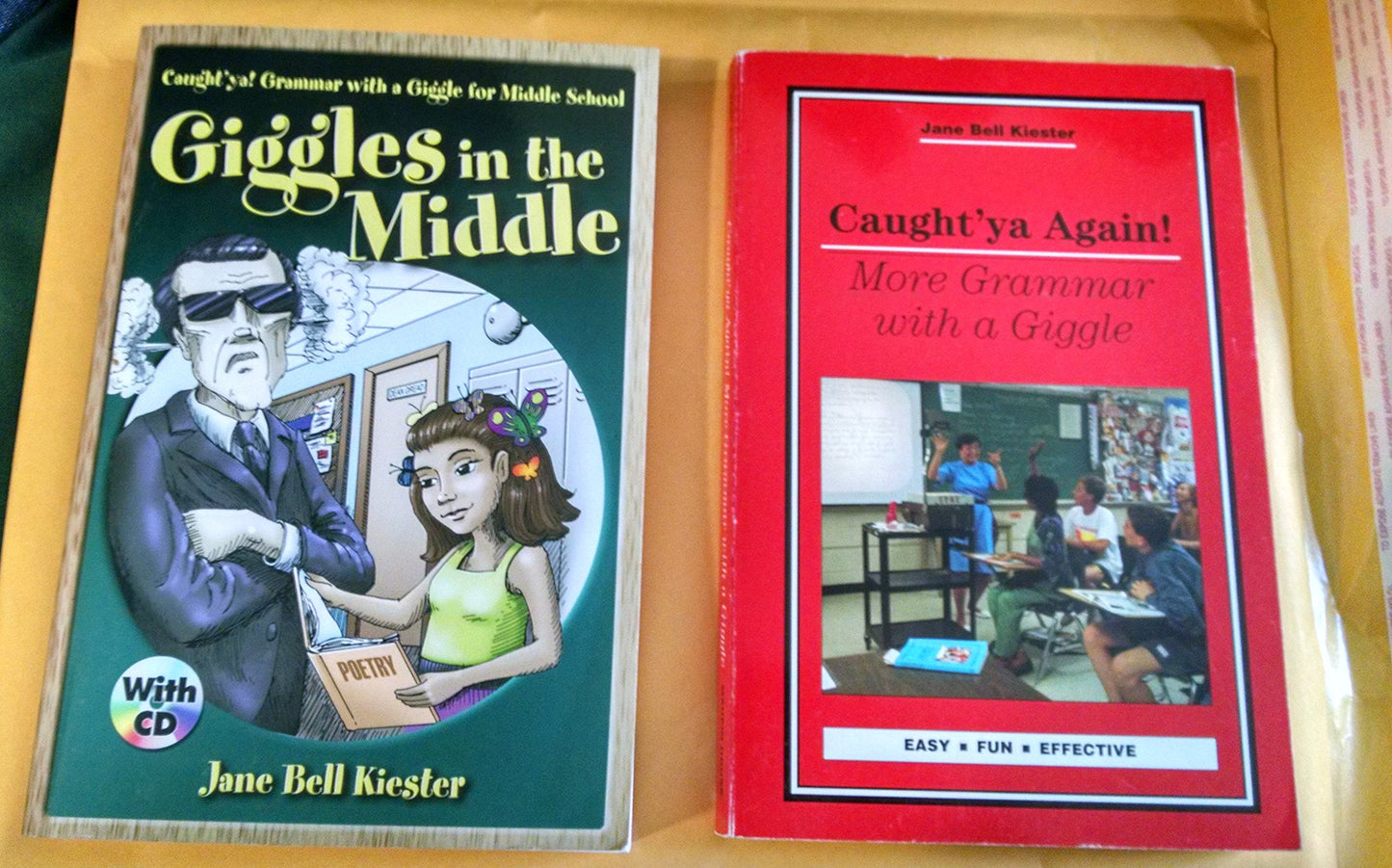 Caught'ya! Grammar with a Giggle for Middle School: Giggles in the Middle (Maupin House) - 4513