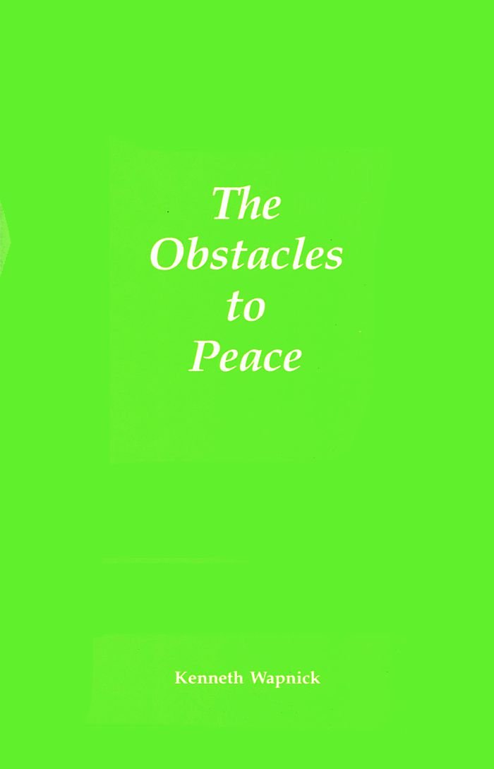 The Obstacles to Peace
