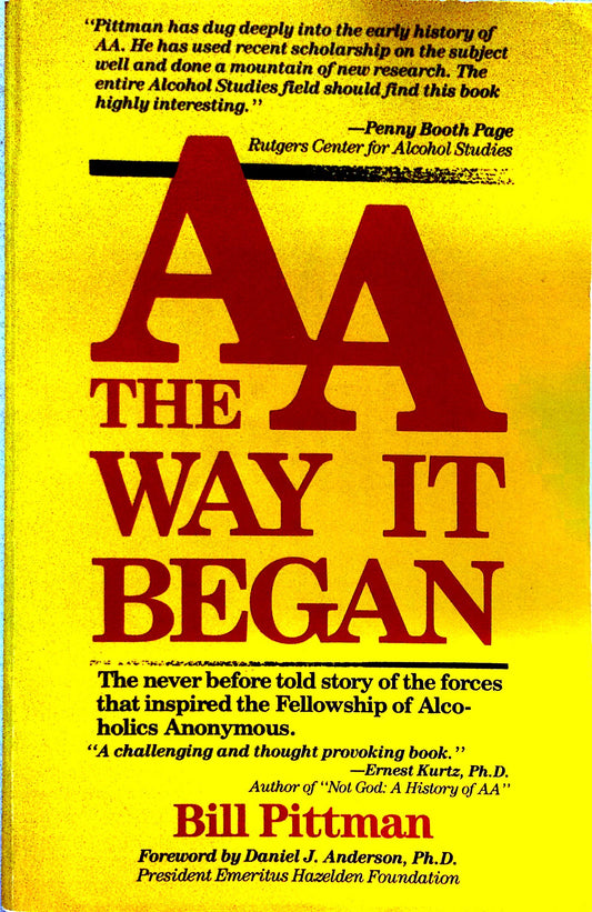 AA, The Way It Began