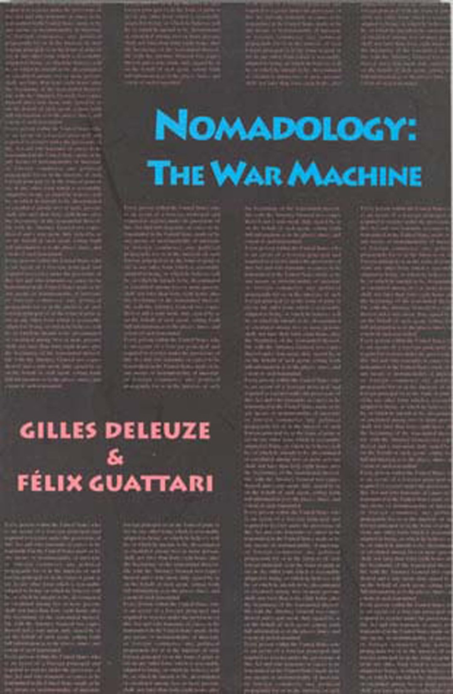 Nomadology: The War Machine - 7634
