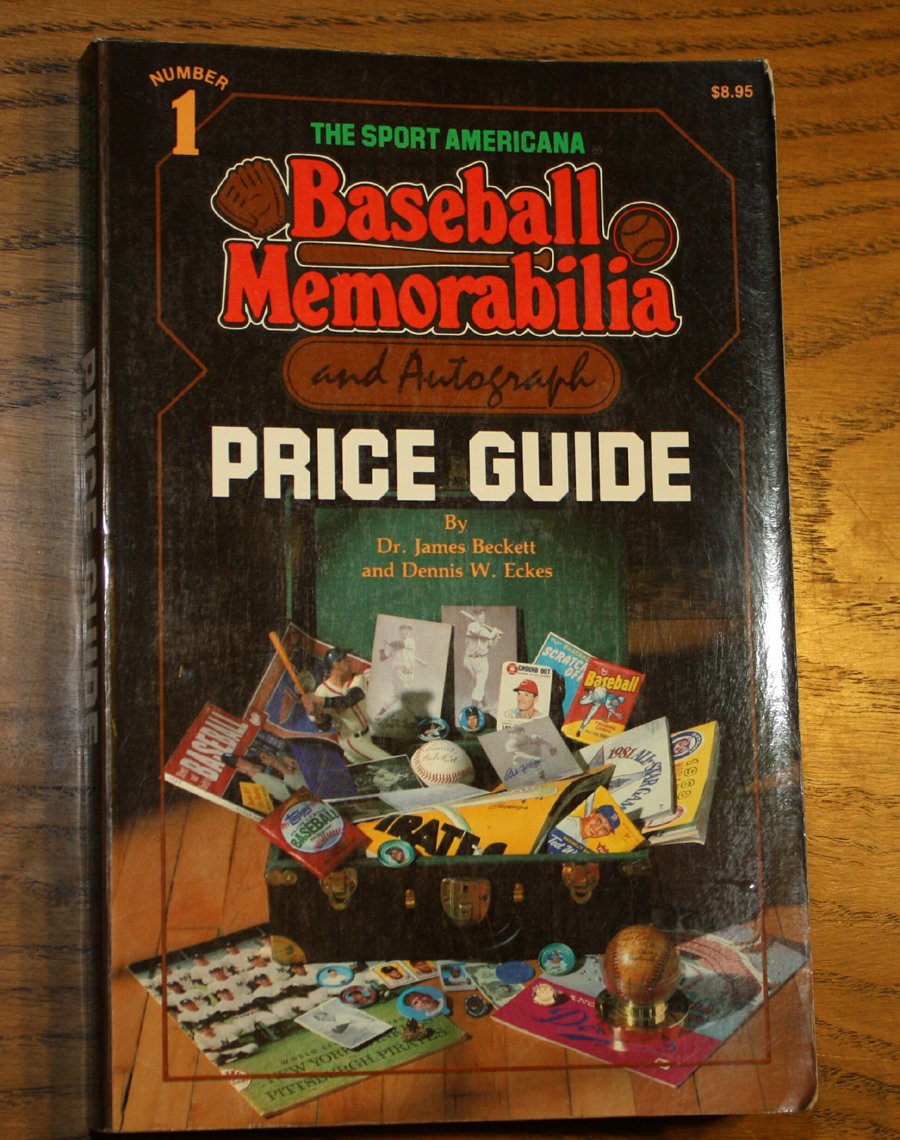 Sport Americana Baseball Memorabilia and Autograph Price Guide - 1096