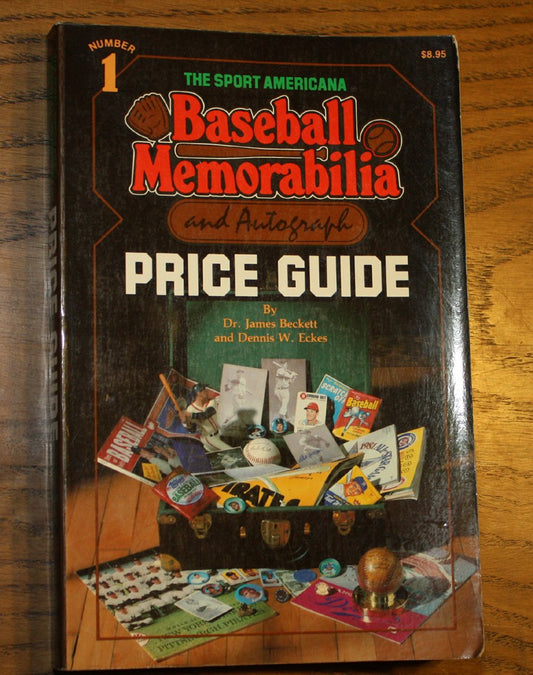 Sport Americana Baseball Memorabilia and Autograph Price Guide - 1096