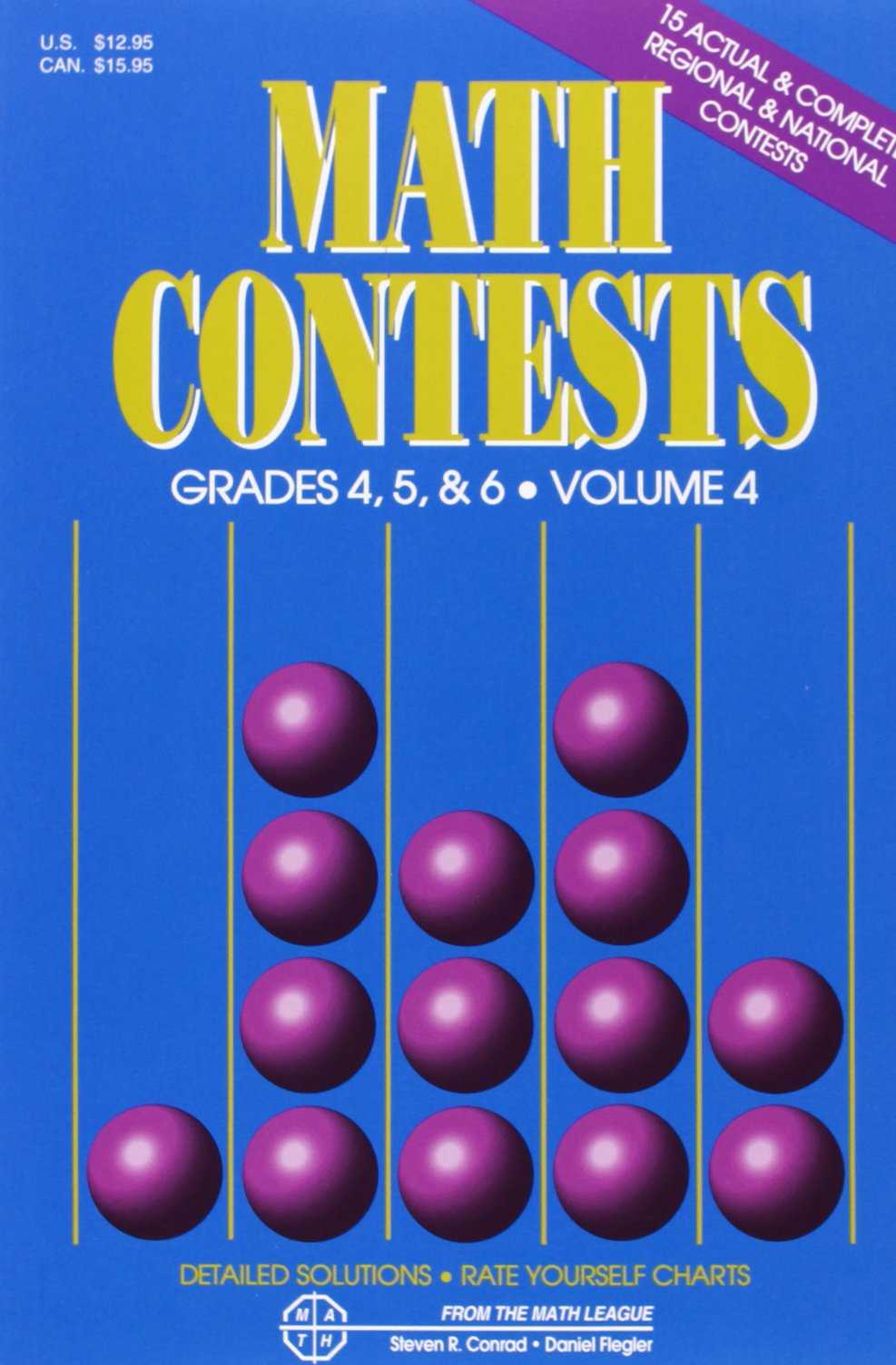 Math Contests: Grades 4, 5, & 6, Volume 4
