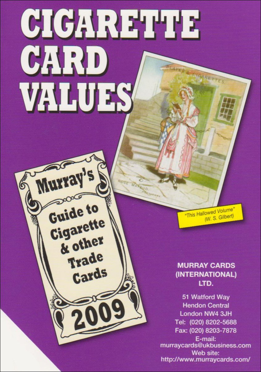 Cigarette Card Values 2009