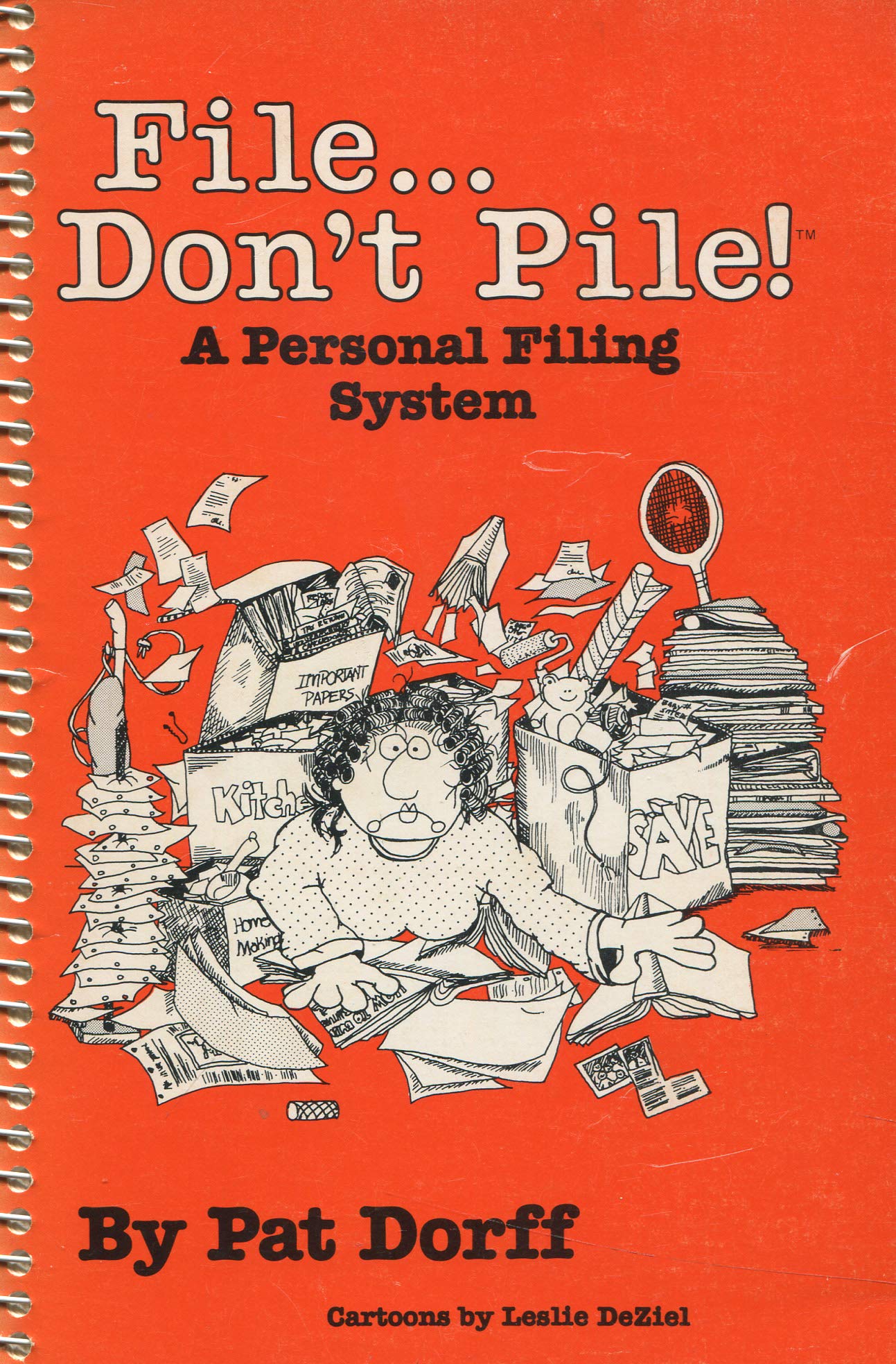 File--don't pile: A personal filing system