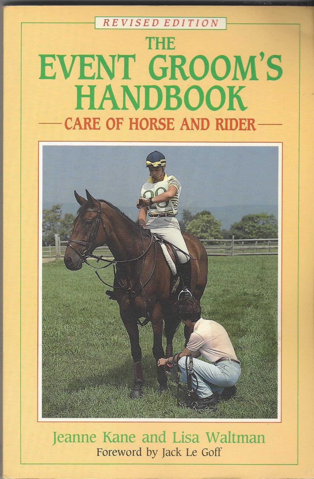 Event Groom's Handbook: Care of Horse and Rider - 1332