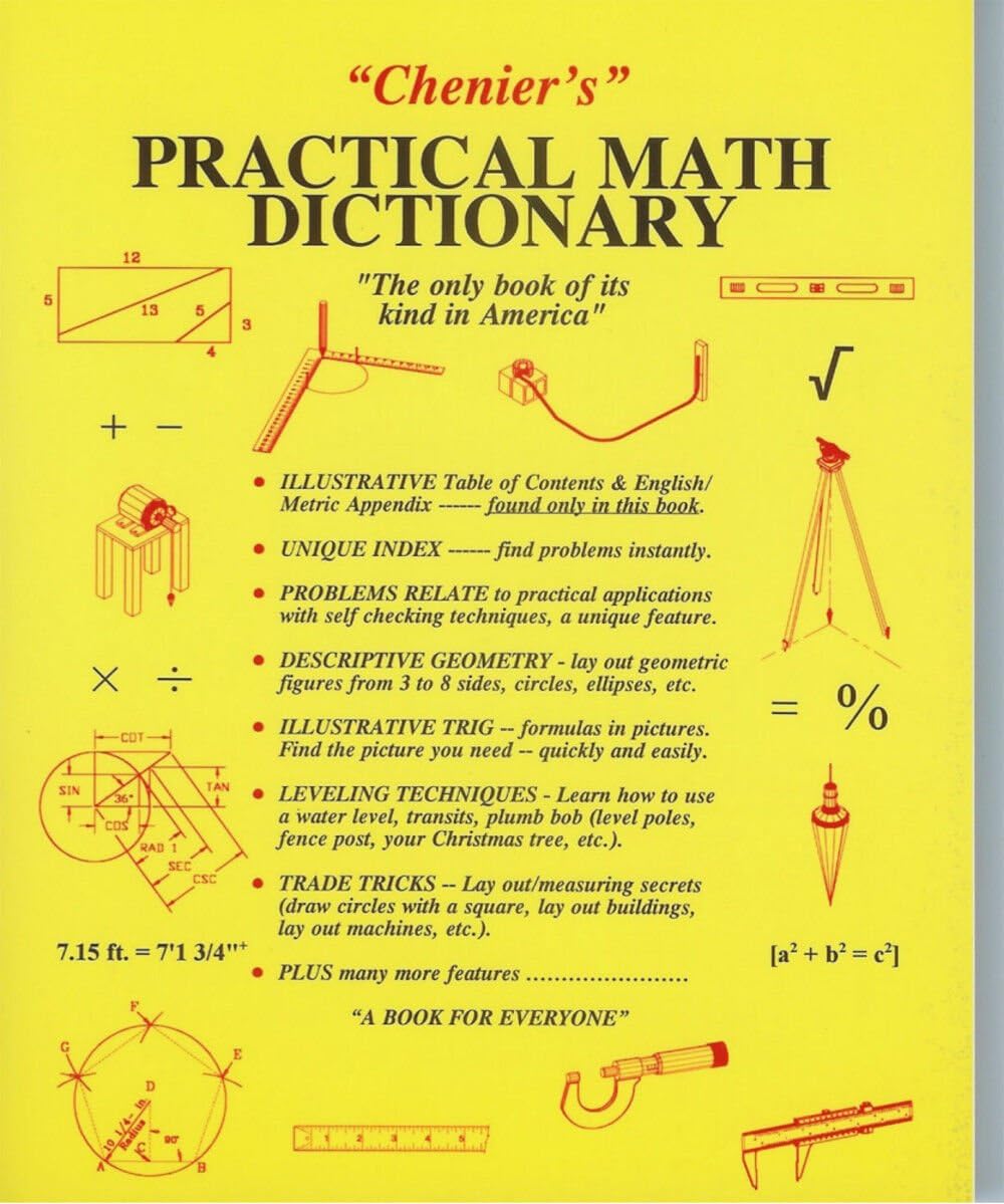 Chenier's Practical Math Dictionary - 3226