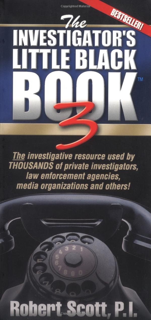 The Investigator's Little Black Book 3 - 7598