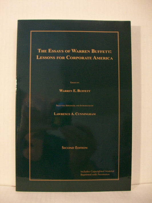 The Essays of Warren Buffett: Lessons for Corporate America, Second Edition - 1704