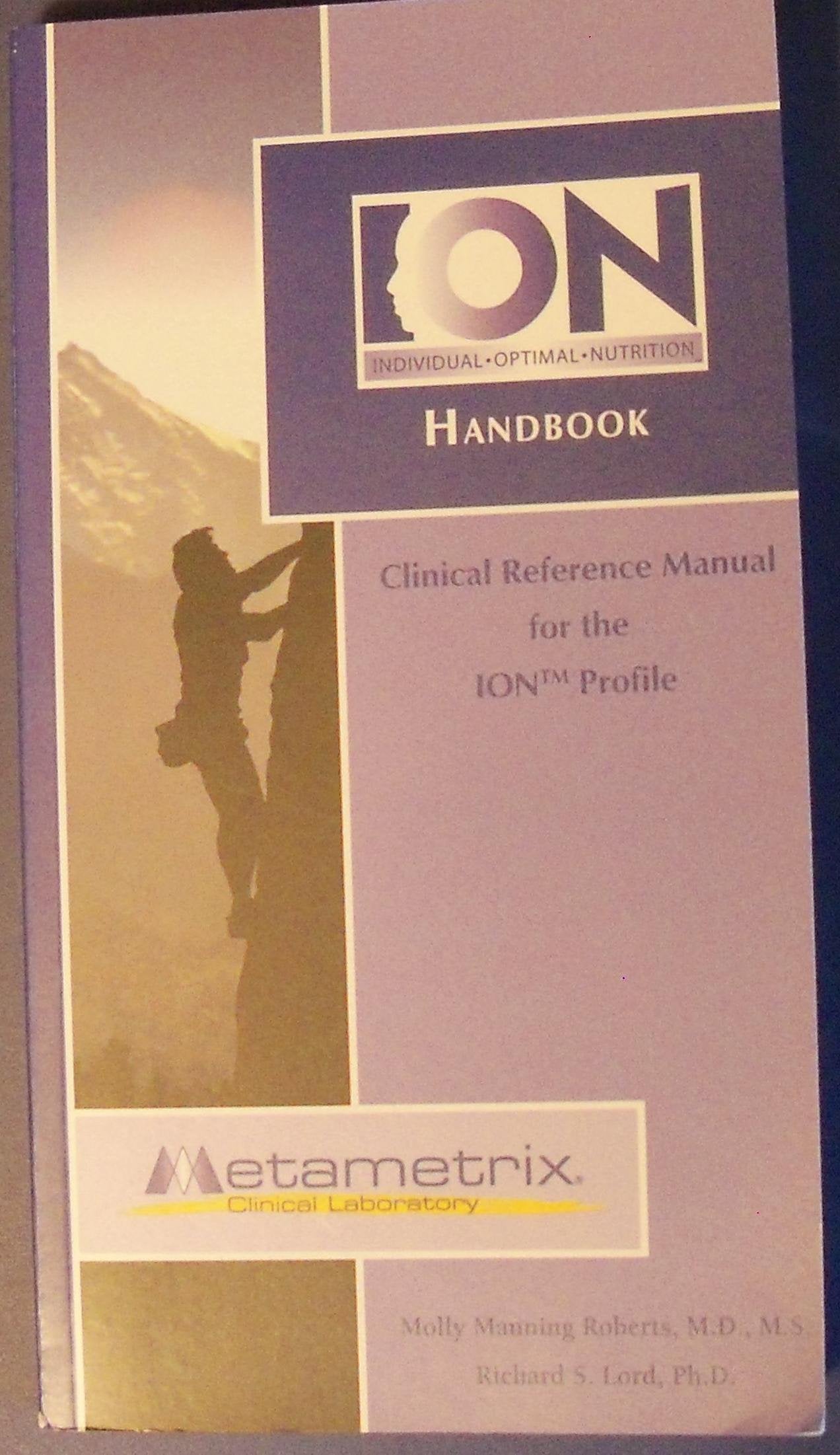 ION Handbook: Clinical Reference Manual for the ION Profile