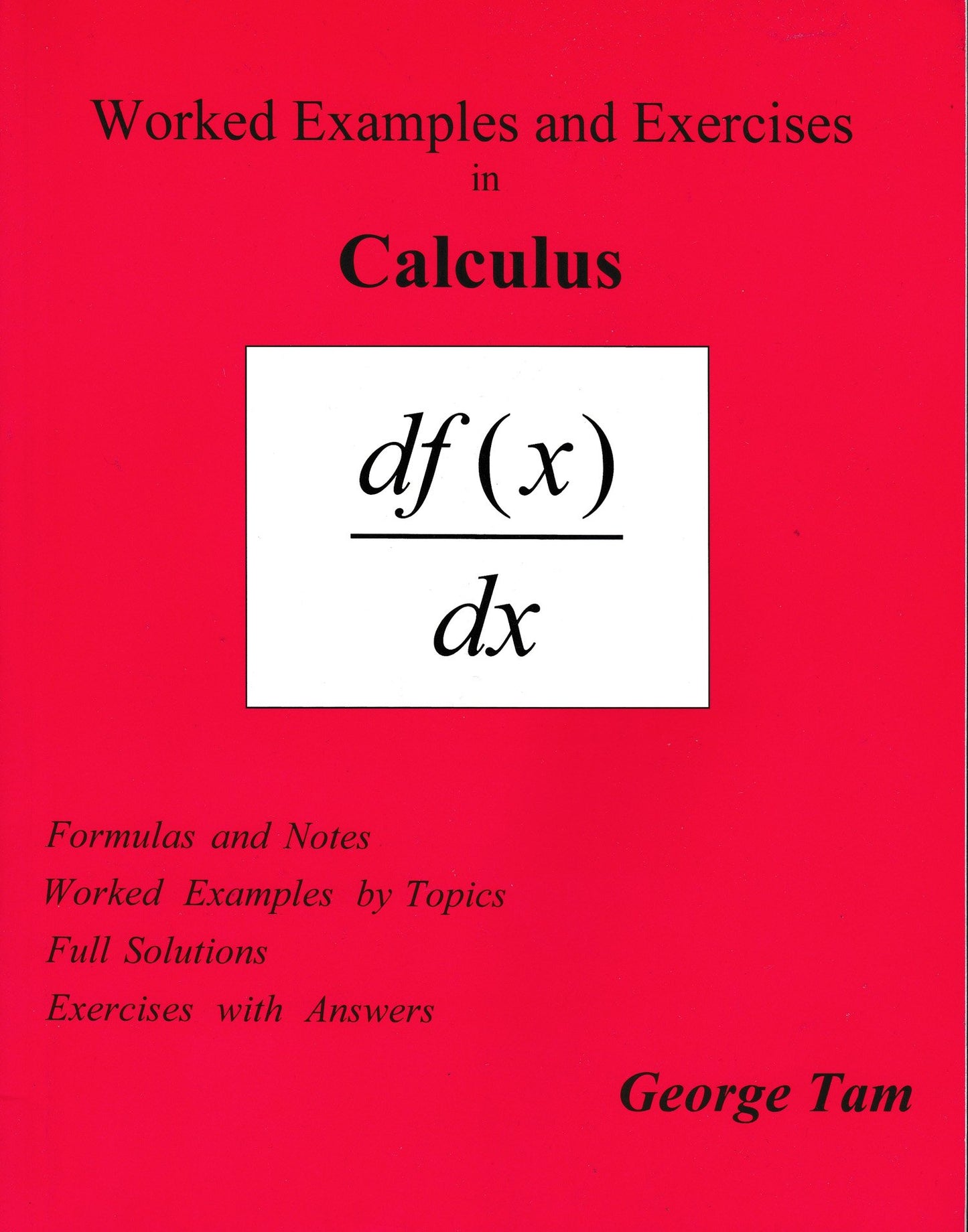 Work Examples and Exercises in Calculus - 3227