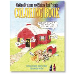 Making Brothers and Sisters Best Friends Coloring Book