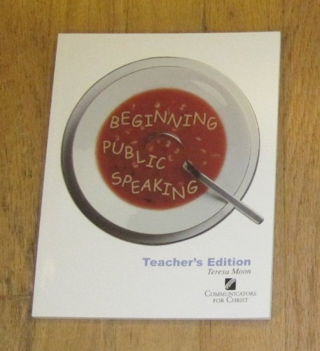 Beginning Public Speaking Teacher's Edition - 2851