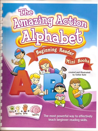 The Amazing Action Alphabet Beginning Reader Mini Books (Learn to Read) - 8327